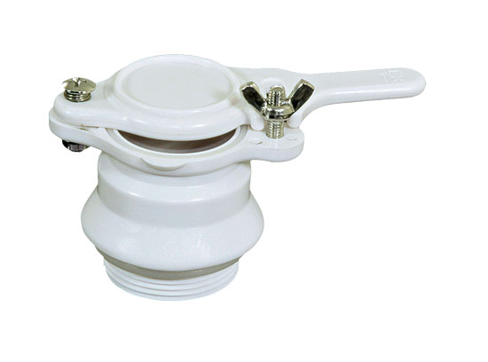 Quetschhahn aus Kunststoff