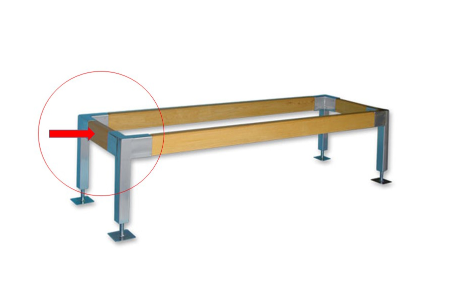 Hölzer für Beutenbock "kurze Seite"