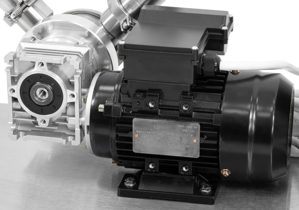 HOBBEE® Honigpumpe auf Edelstahlwagen