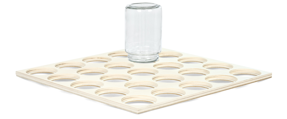 12er Dadant Gläsereinsatz für Wabenhonig