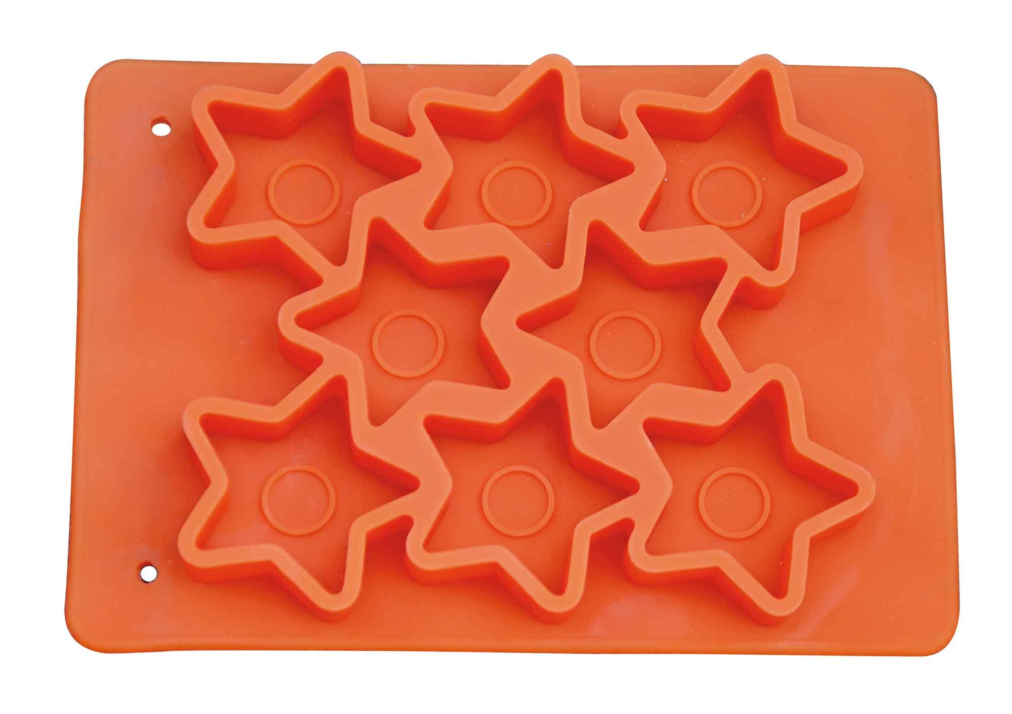 Gießform 8er Stern Teelicht