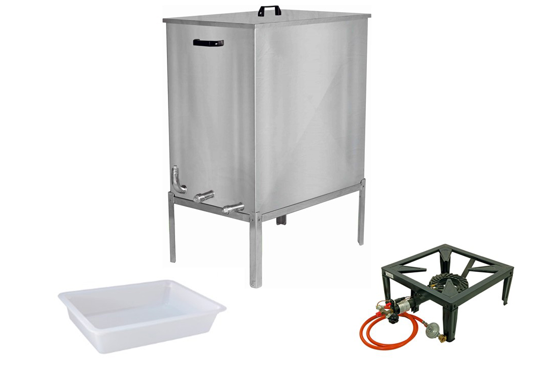 RuBee® Wabenschmelzer Edelstahl