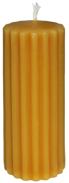 Gießform "Stumpen grob geriffelt"