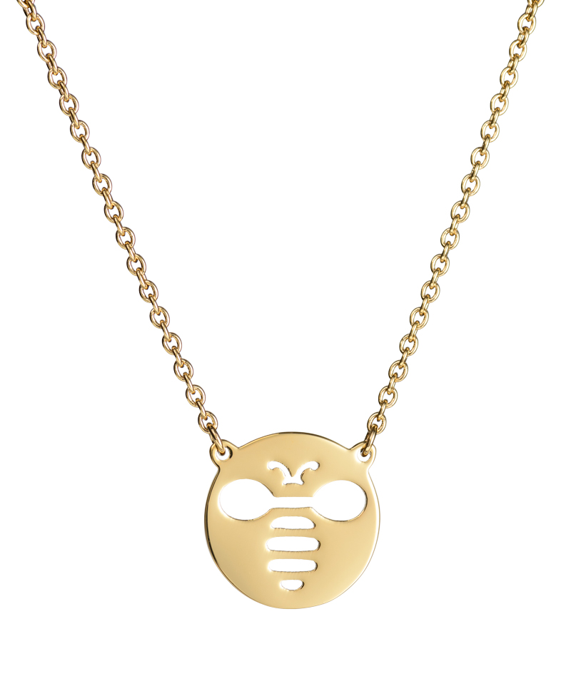 RuBee® Kette mit Anhänger Biene rund