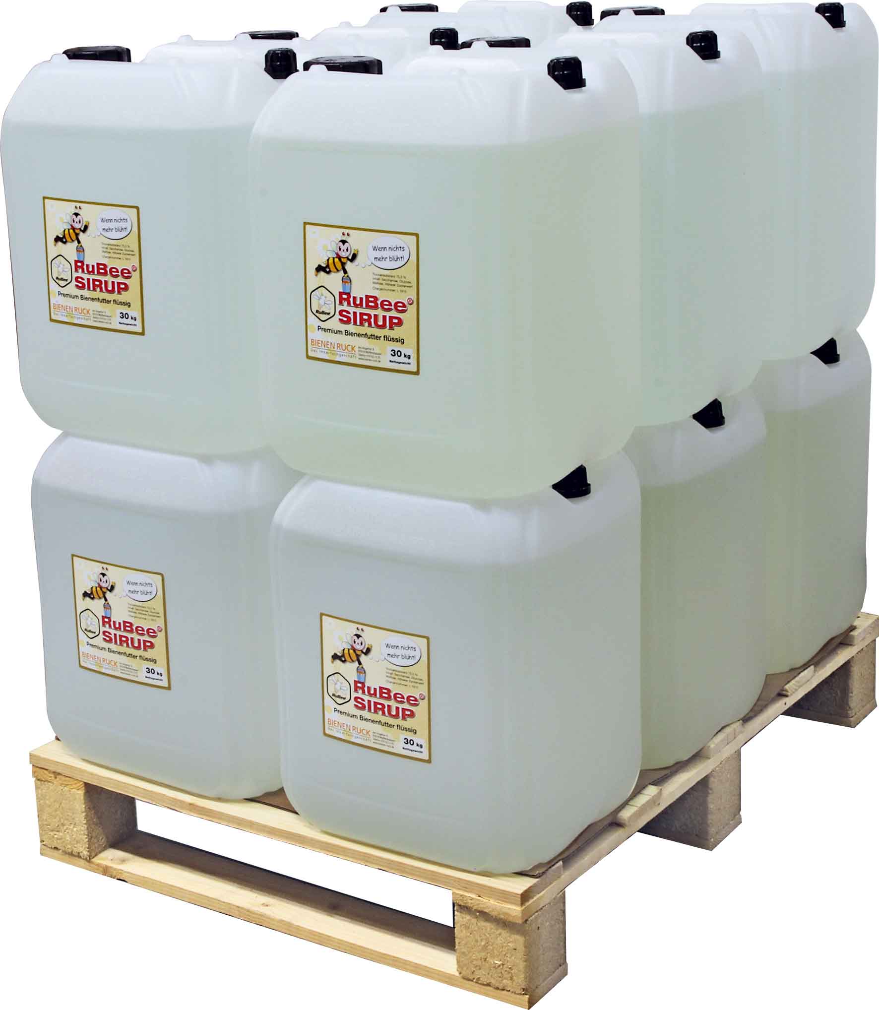 RuBee® Bienenfuttersirup 12 x 30 kg = 360 kg