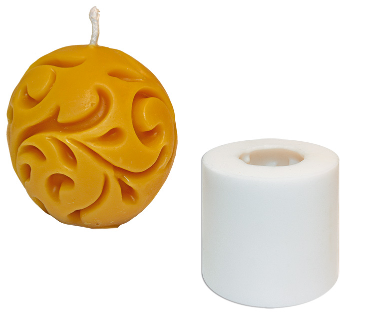 Gießform "Kugel Innenmuster"