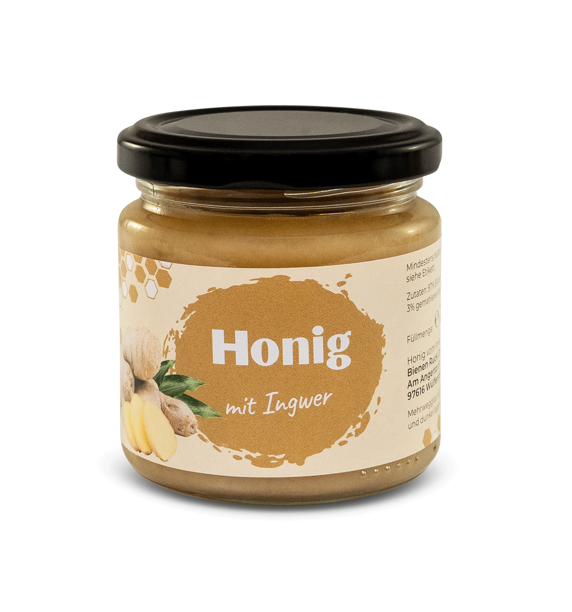 Honig mit Ingwer