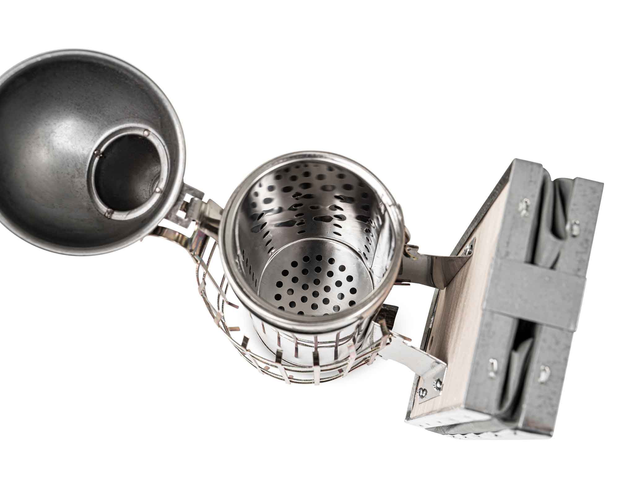 Smoker aus Edelstahl