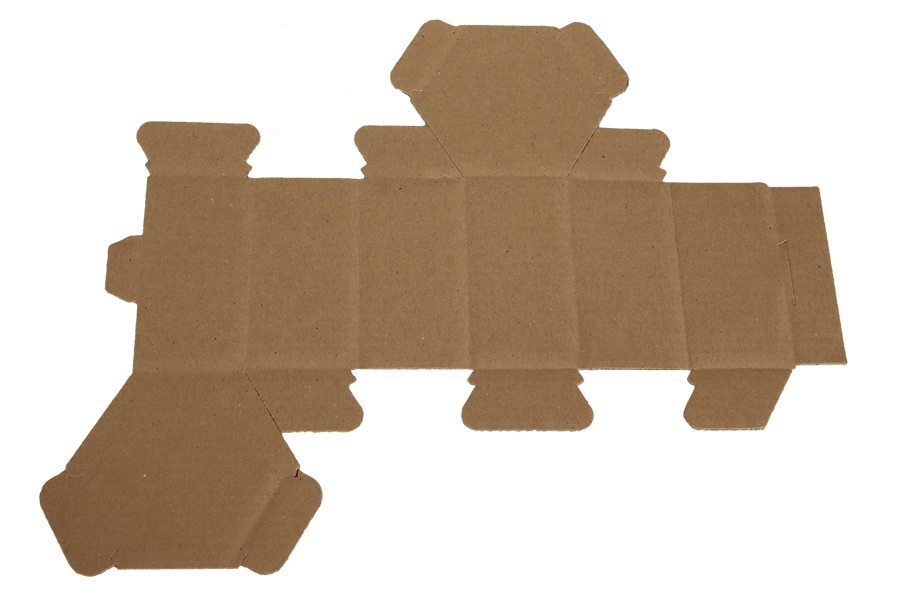 Sechseck Versandkarton