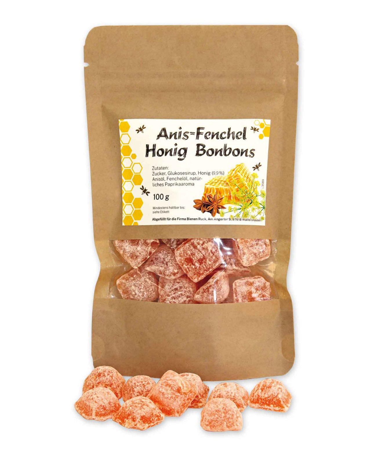 Anis Fenchel Honig Bonbons
