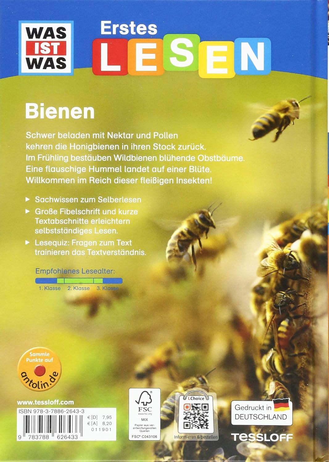 WAS IST WAS Erstes Lesen Bienen