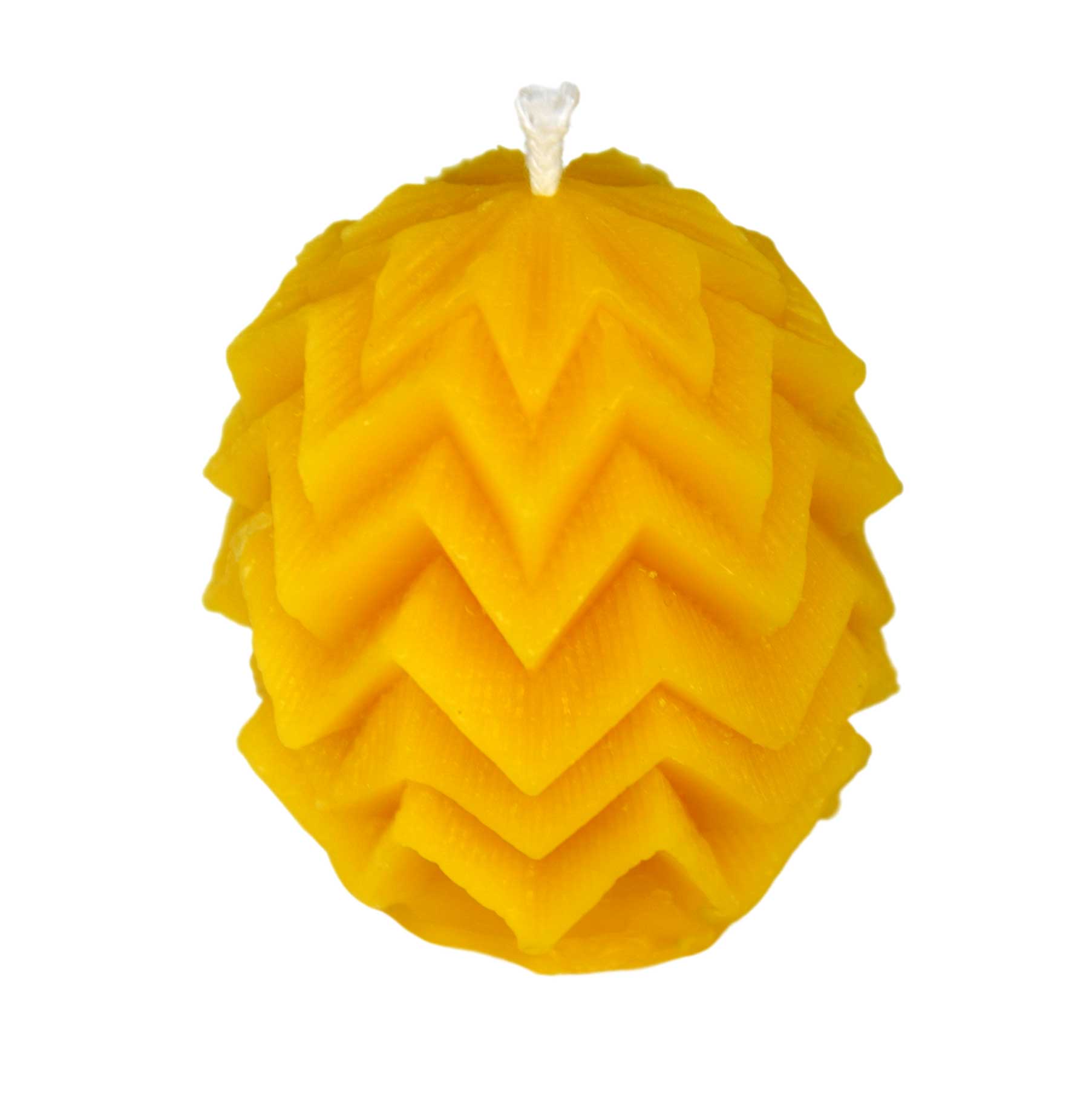 Gießform Kugel zick zack