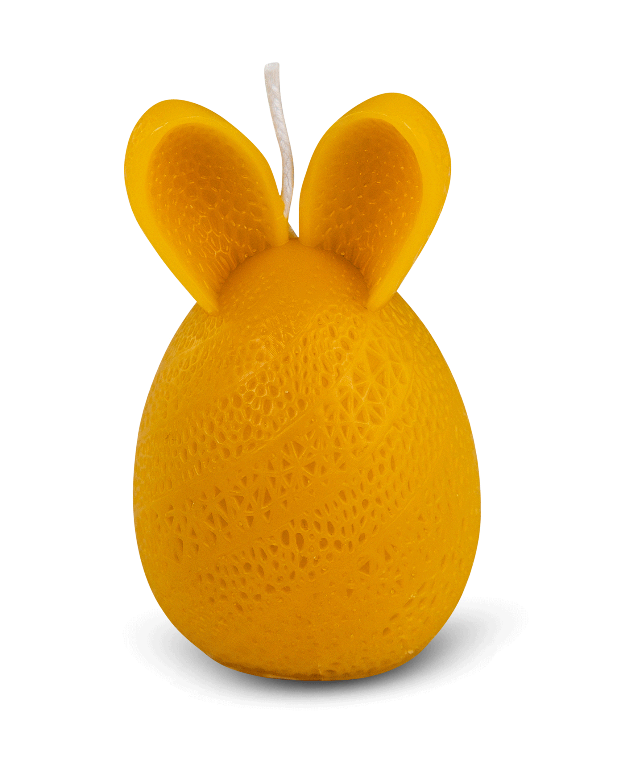 Gießform "Osterei mit Struktur und Ohren"