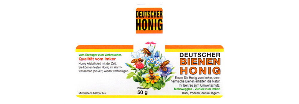 Honig Etiketten