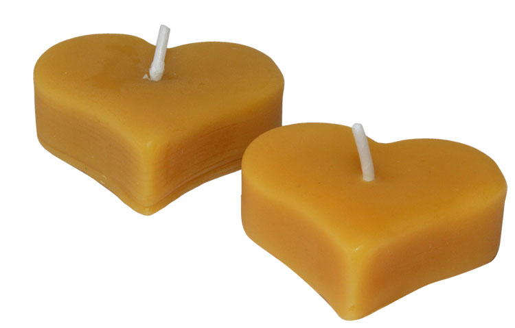 Gießform "Herz klein" 2er