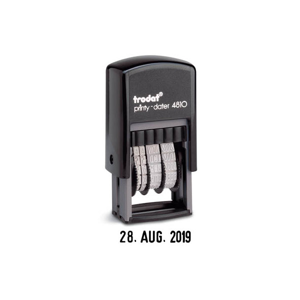 Datum-Stempel "automatik"