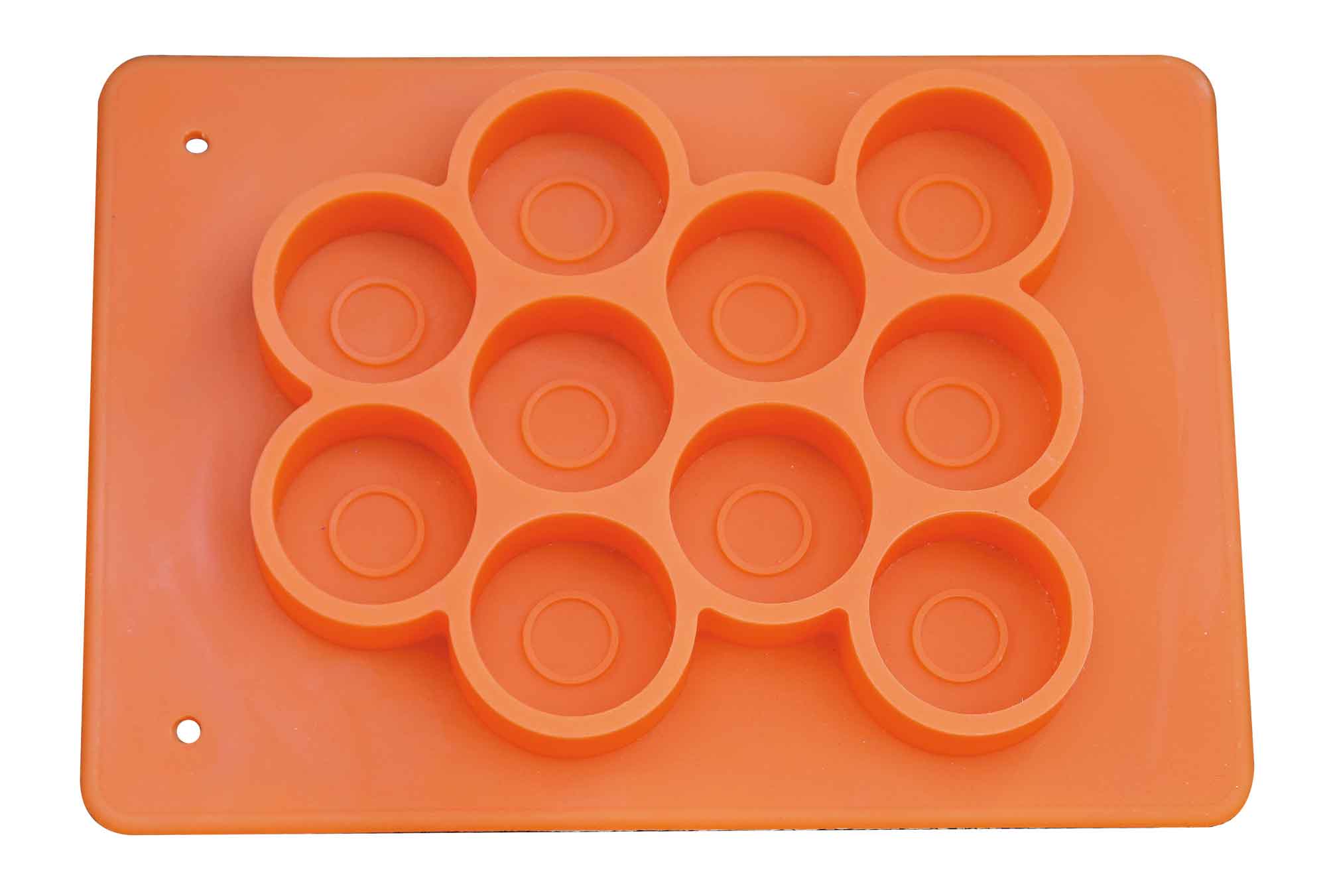 Gießform 10er Teelicht rund