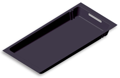 Futtertrogeinsatz für 5-Waben-Ablegerkasten