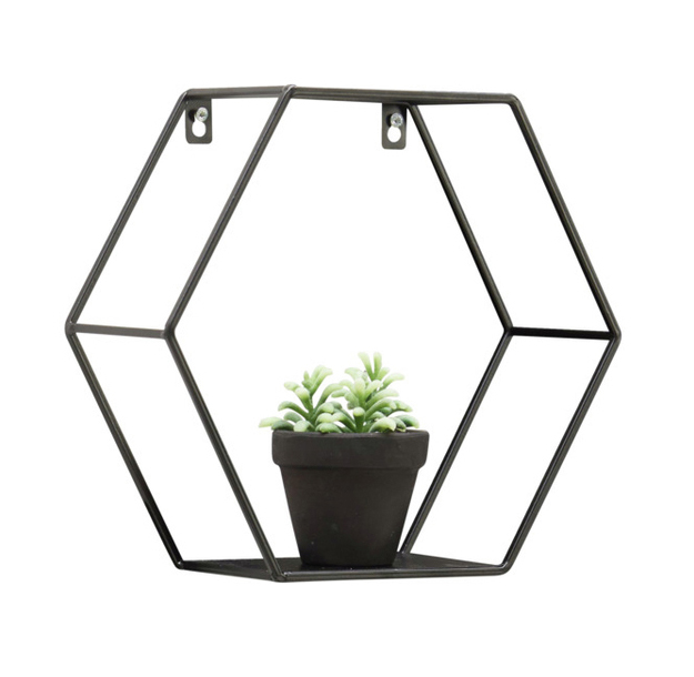 Wandregal Wabe Metall "L"