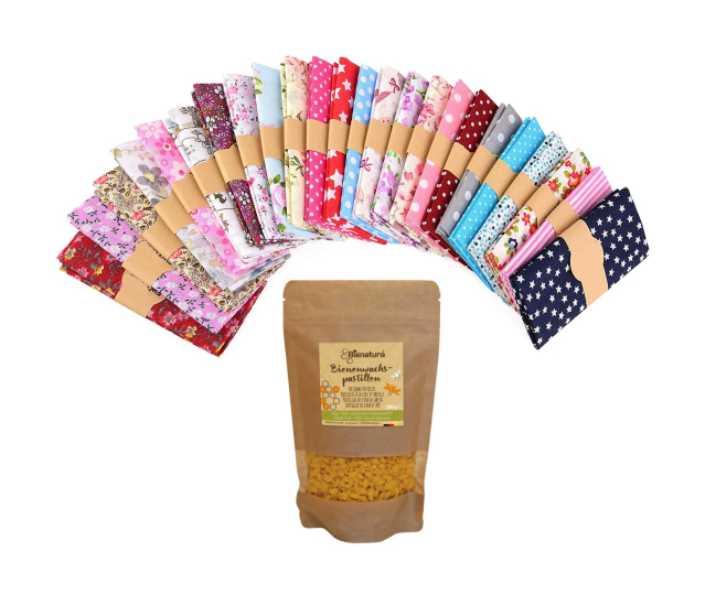 Wachstuchset zum Selbermachen