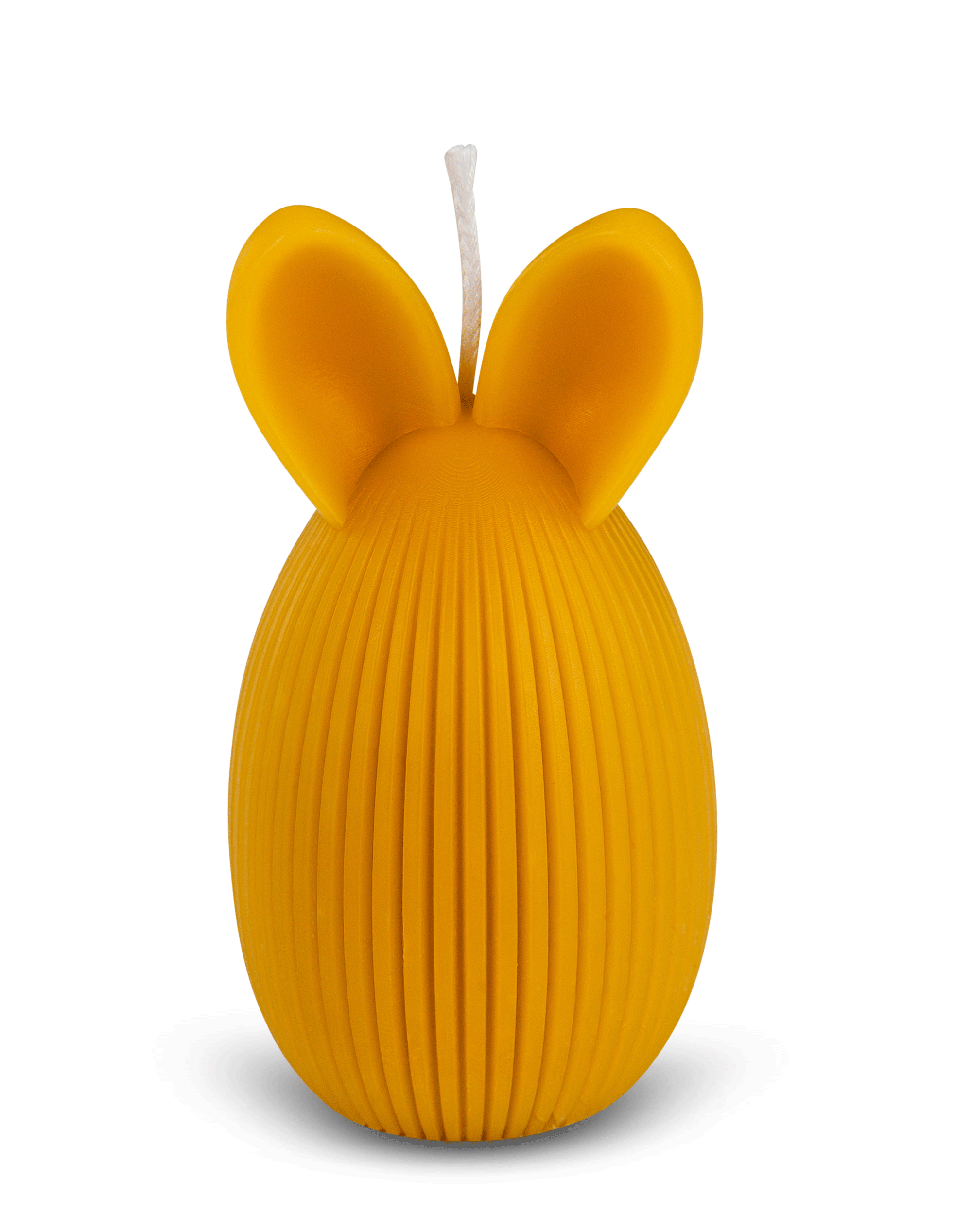 Gießform "Osterei geriffelt mit Ohren"