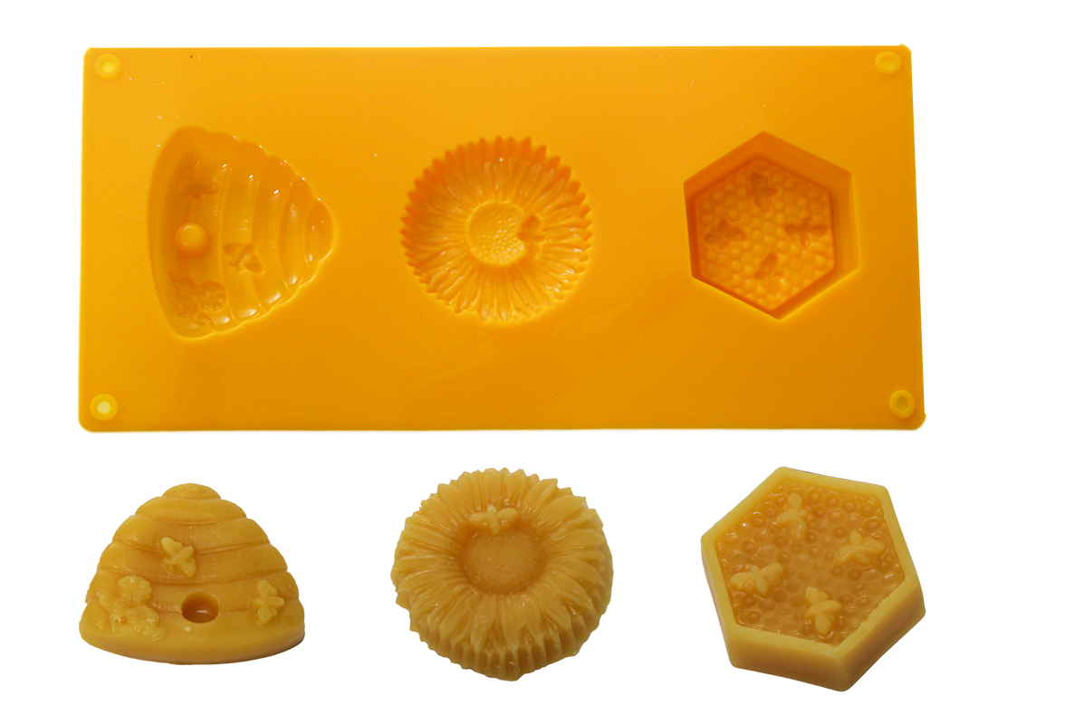 Gießform "Dreierlei"