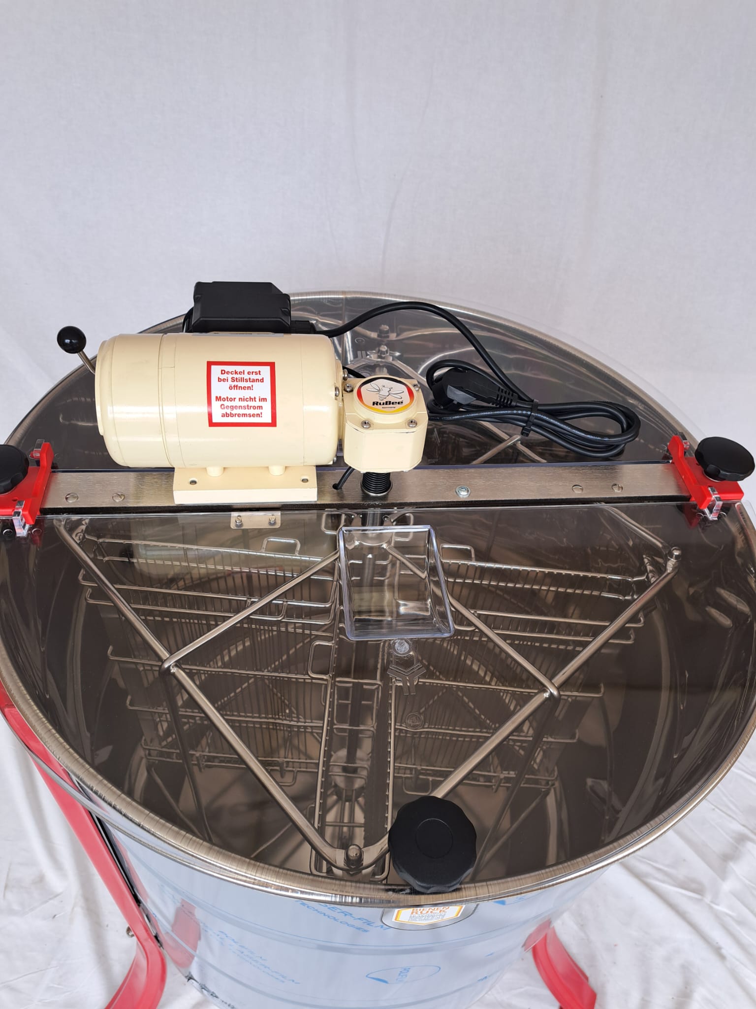 Vierwaben - Selbstwende - Honigschleuder