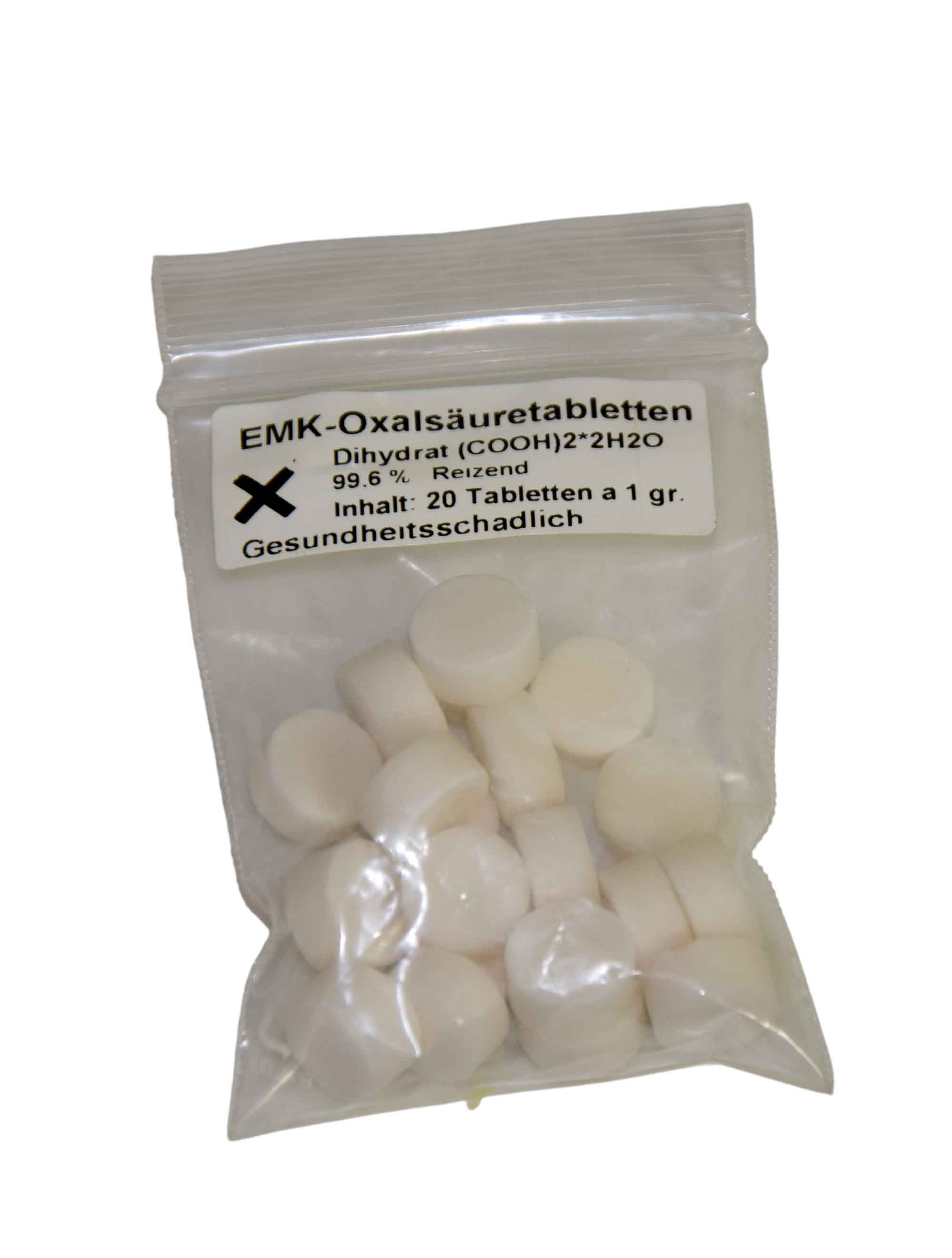 Oxalsäuretabletten