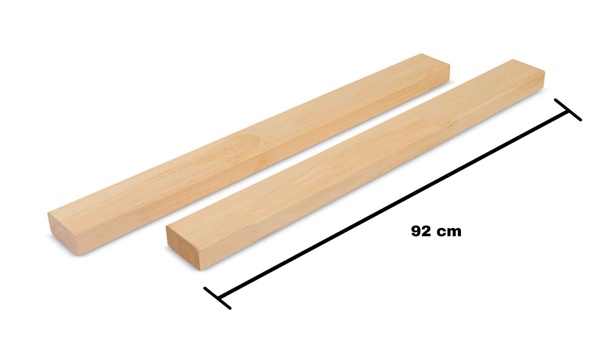 Hölzer für 2er Beutenbock "lange Seite"