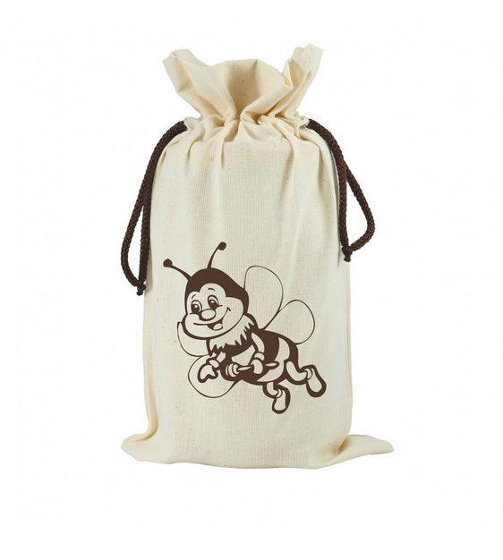 HOBBEE® Honigglasbeutel NATUR "Biene"