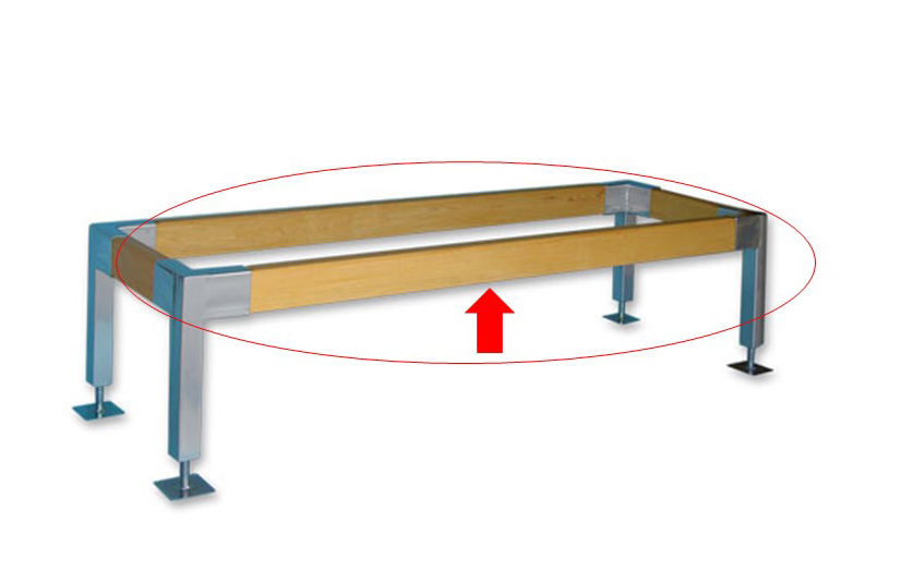 Hölzer für 4er Beutenbock "lange Seite"