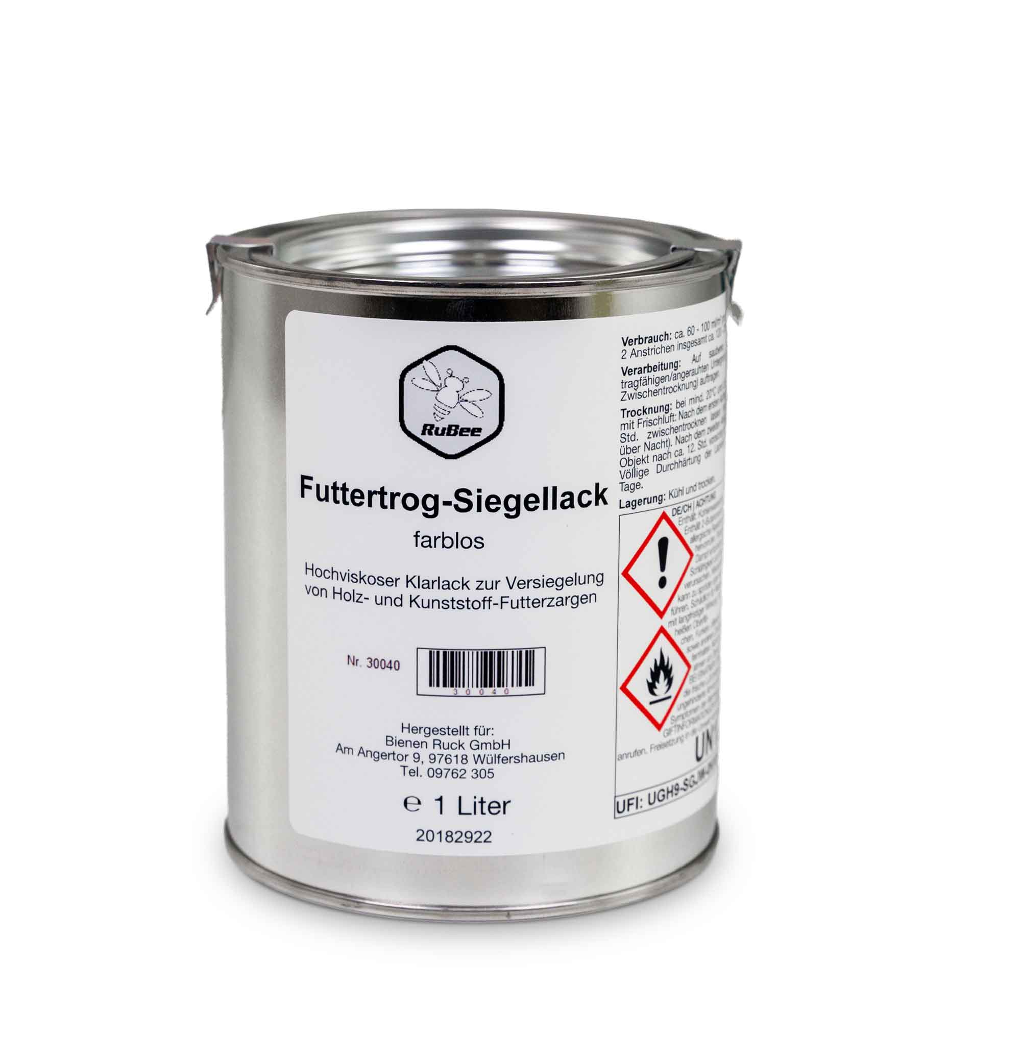 Futtertrog Siegellack