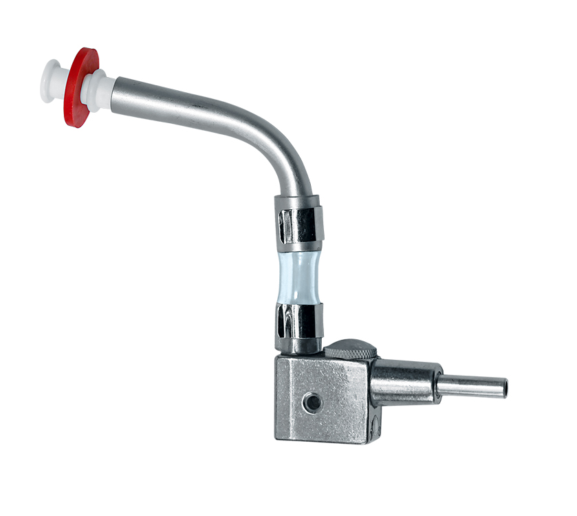 Kugelventilkniestück mit Mundstück