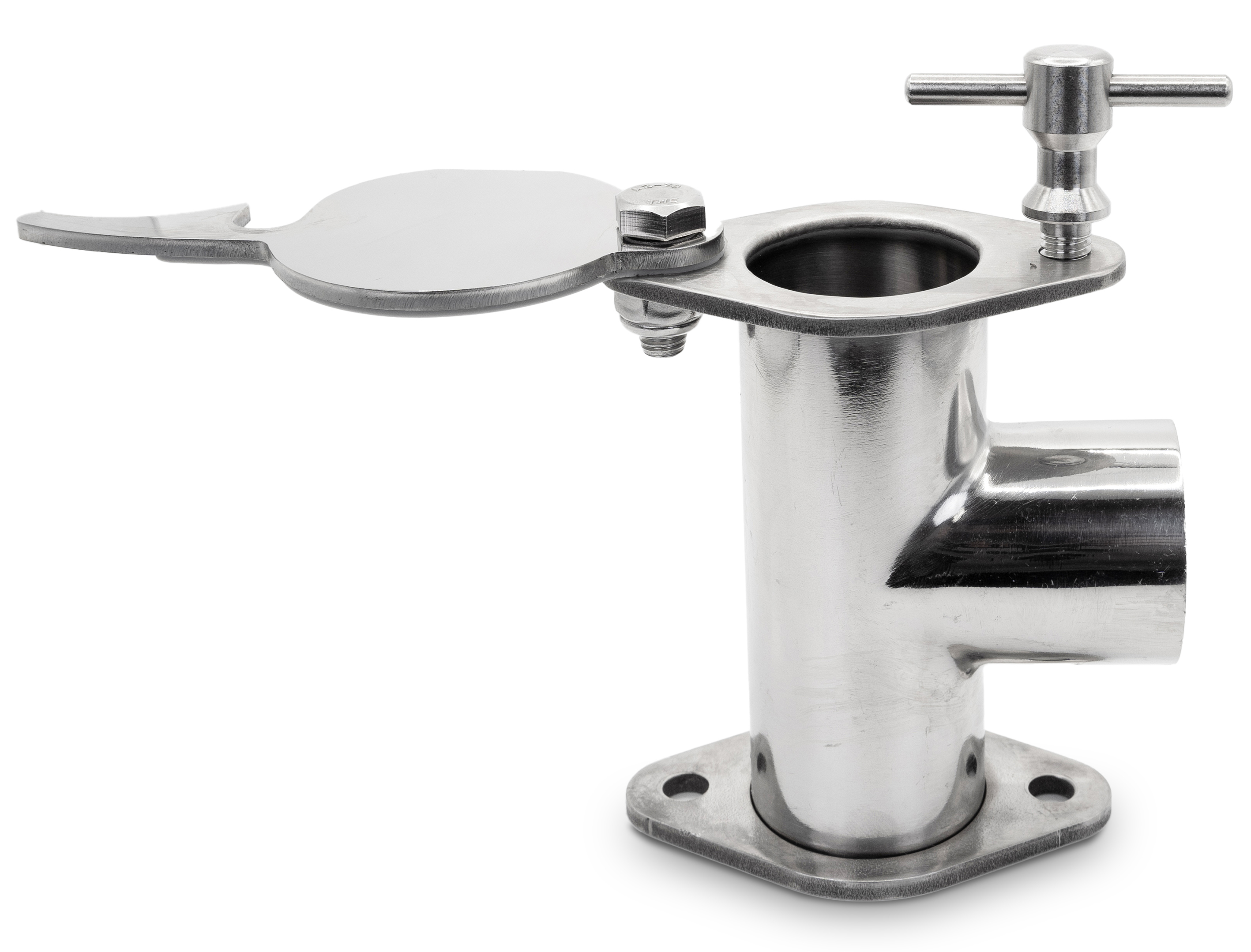 FillOmat Rohrbogen 90° inkl. Quetschhahn