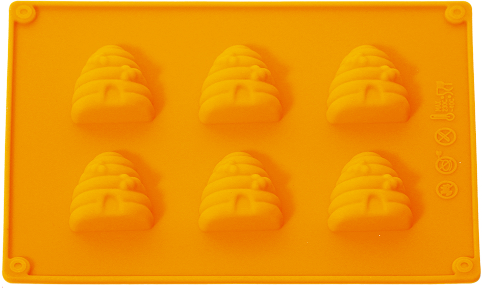 Gießform "Bienenkörbe"