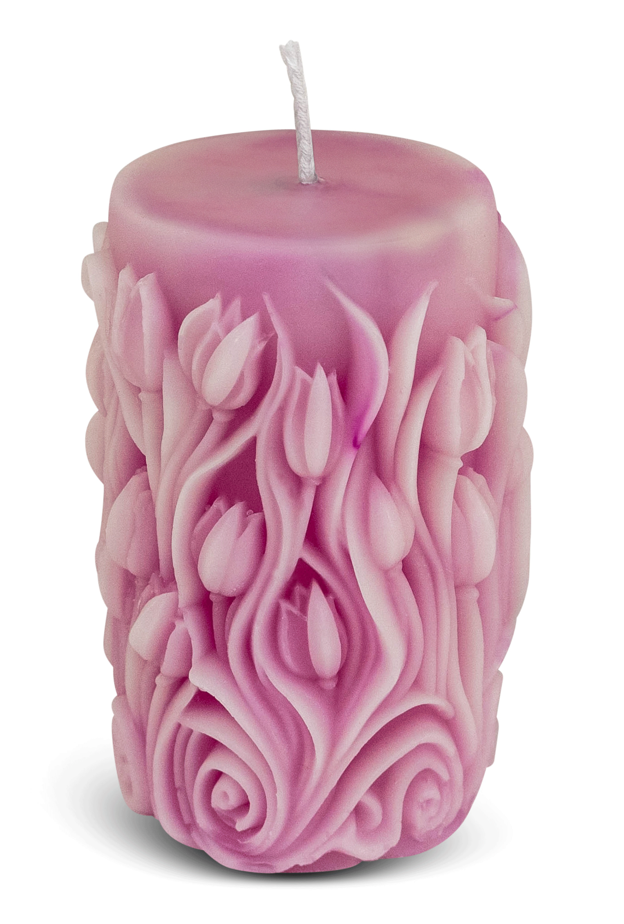 Gießform "Stumpen mit Tulpen"