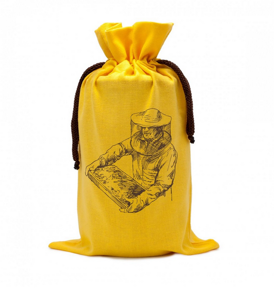 HOBBEE® Honigglasbeutel GELB "Imker"