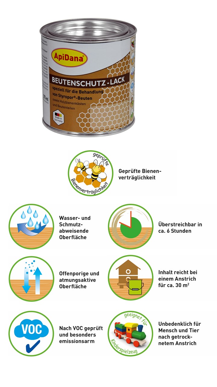 ApiDana® Beutenschutz-Lack