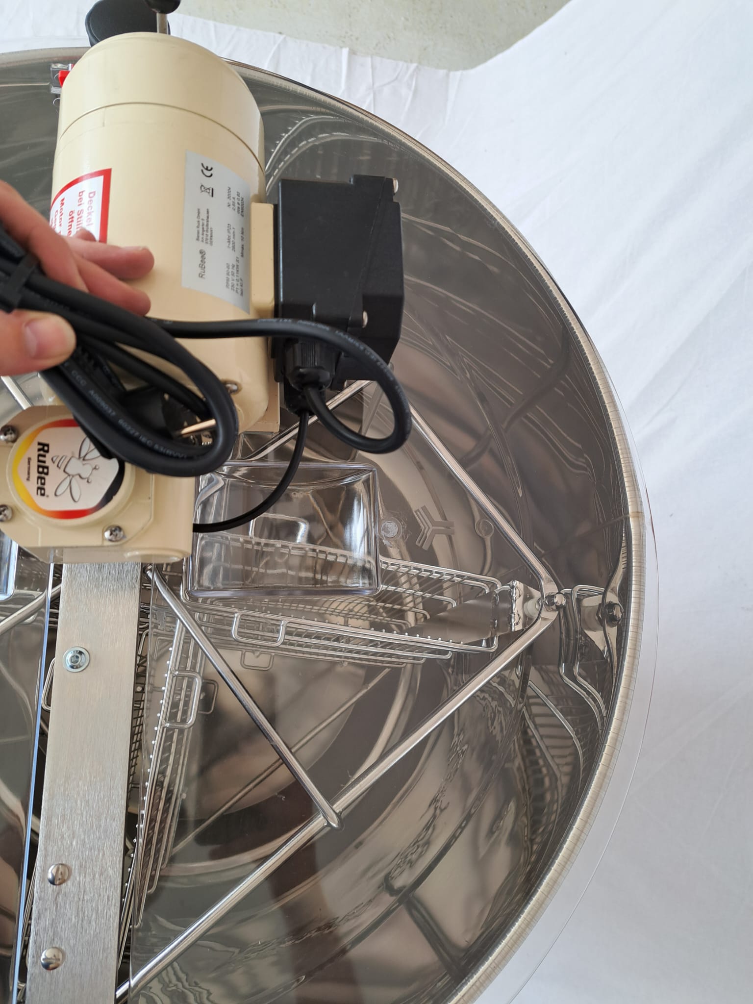 Vierwaben - Selbstwende - Honigschleuder