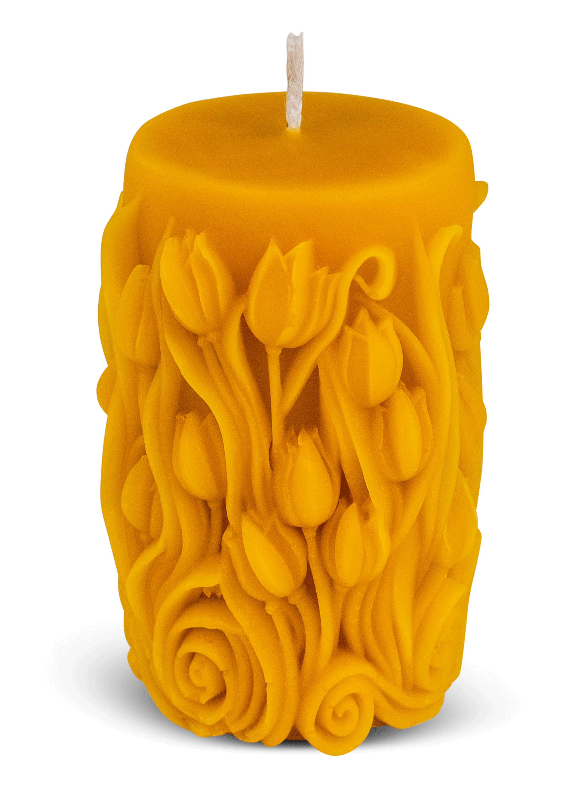 Gießform "Stumpen mit Tulpen"