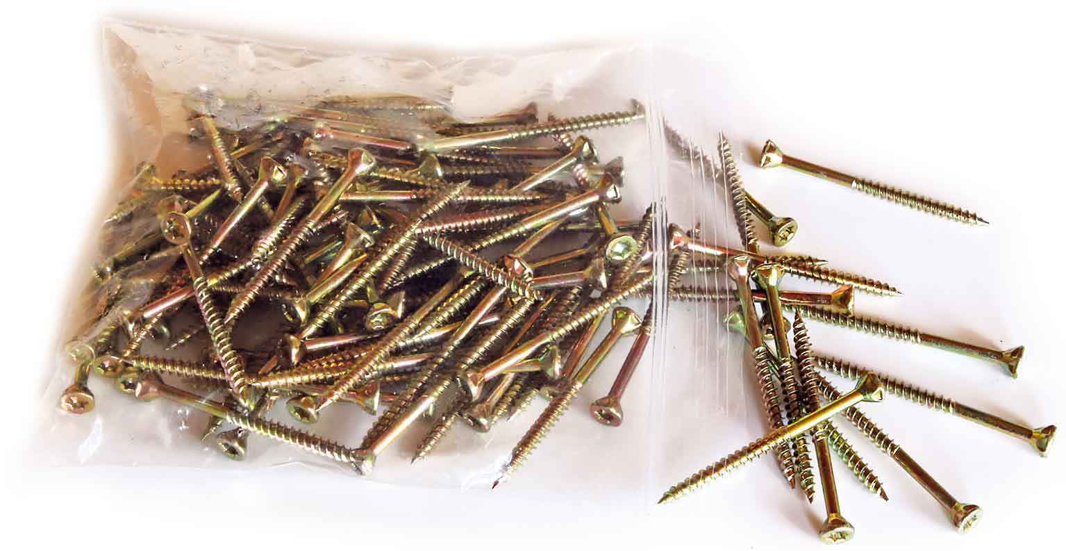 Holzschrauben für Bienenkästen