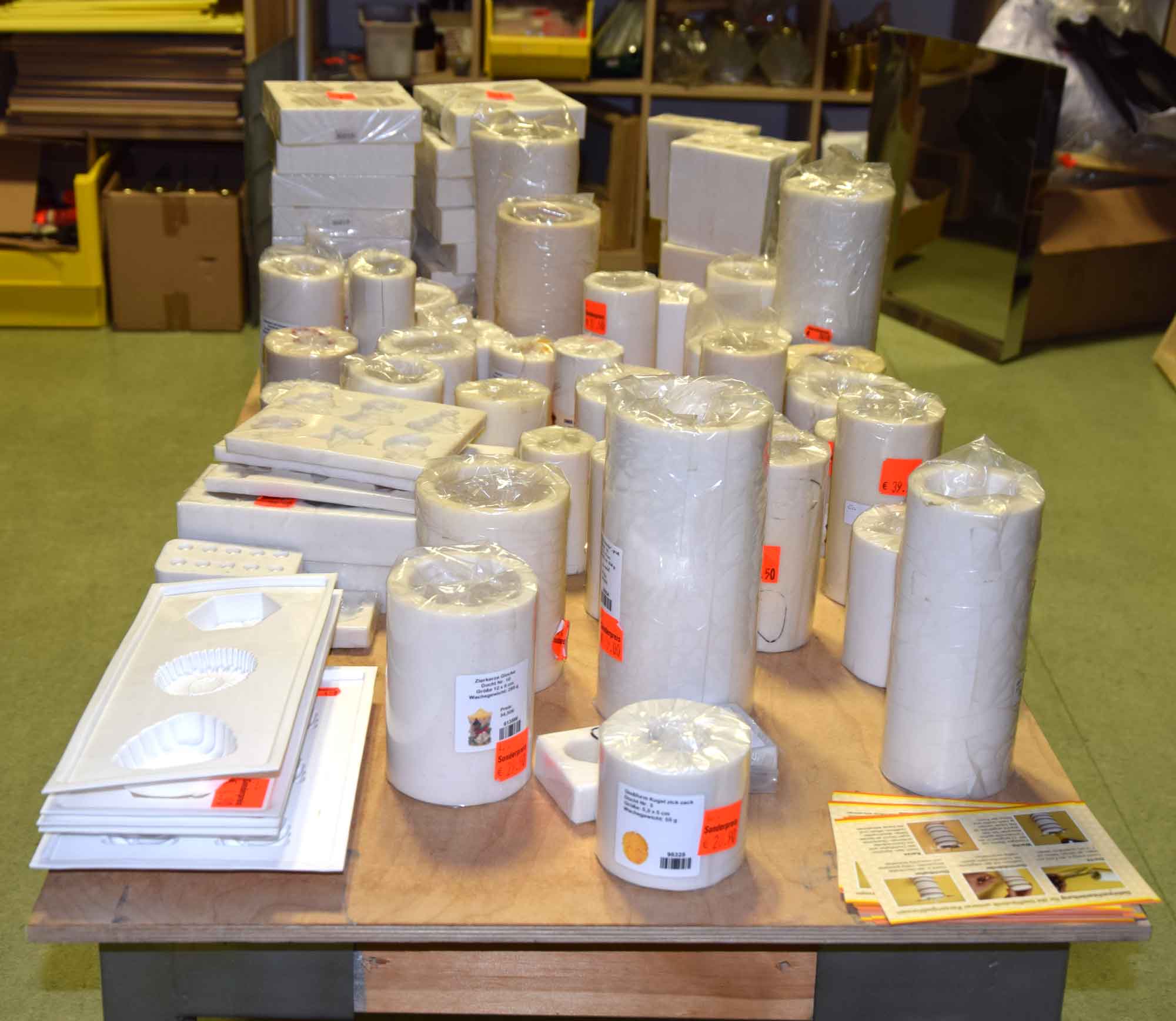 Kerzenformen Überraschungspaket "Tischkerzen"